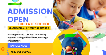 Give your child the best start in life with Digitate School's Montessori, Playgroup and Kindergarten classes. Enroll now for the 2023-24 session starting in April and watch your child thrive!